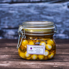 لبنة مع المكدوس